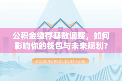 寿县公积金缴存基数调整，如何影响你的钱包与未来规划？