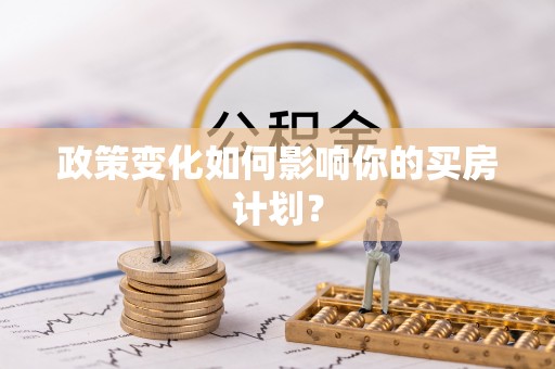 寿县政策变化如何影响你的买房计划？