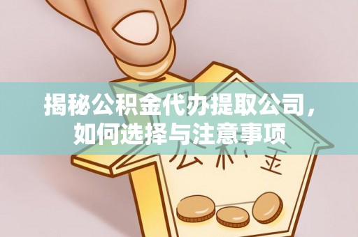 寿县揭秘公积金代办提取公司，如何选择与注意事项